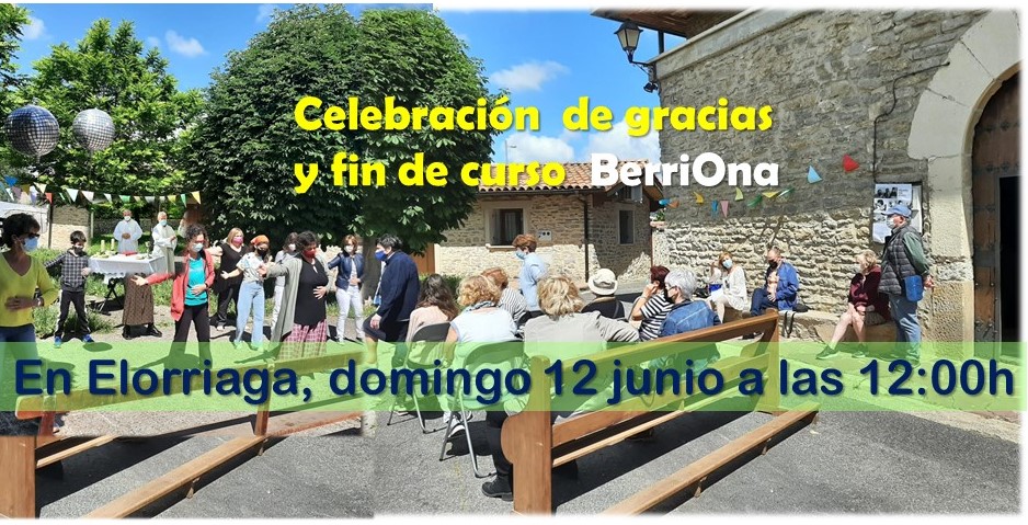 imagen Acción de gracias y fin de curso. 12 junio